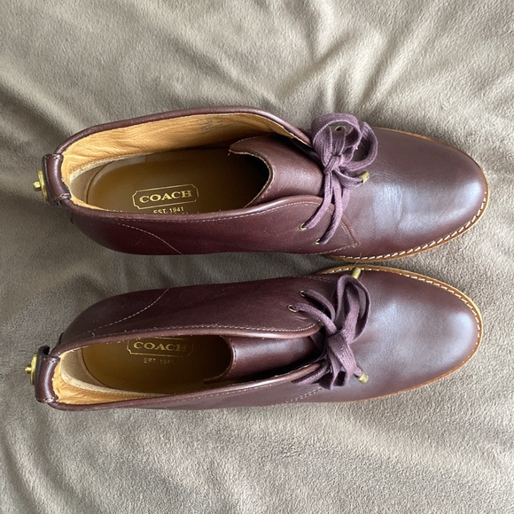 Coach Nikol leather boots in size 9 - Picture 2 of 7